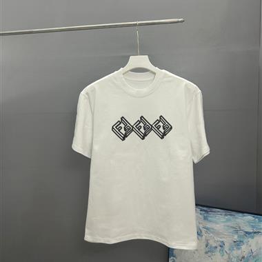 FENDI   2025夏季新款短袖T恤
