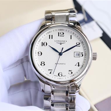 LONGINES  2025新款時尚休閒手錶 尺寸：40MM