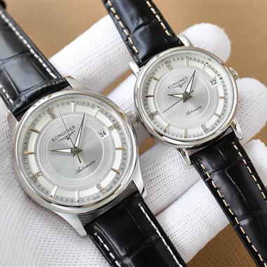 LONGINES   2025新款時尚休閒手錶   尺寸：男40MM 女30MM