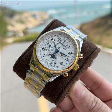 LONGINES   2025新款時尚休閒手錶   尺寸：42MM