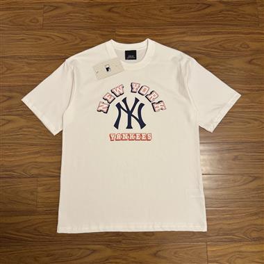 MLB   2025夏季新款短袖T恤  男女同款