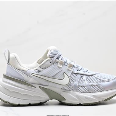 NIKE V2K RUN跑步鞋復古風潮 網面透氣運動鞋 
