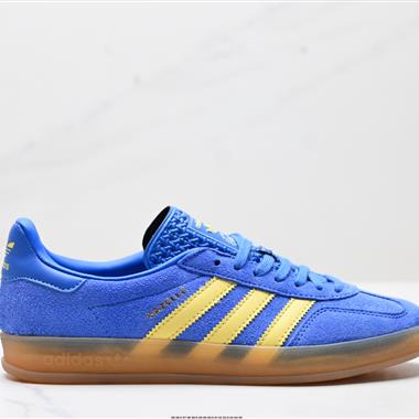 Adidas Originals Gazelle Indoor 三葉草休閑防滑耐磨低幫板鞋