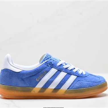 Adidas Originals Gazelle Indoor 三葉草休閑防滑耐磨低幫板鞋