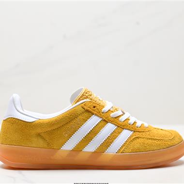Adidas Originals Gazelle Indoor 三葉草休閑防滑耐磨低幫板鞋