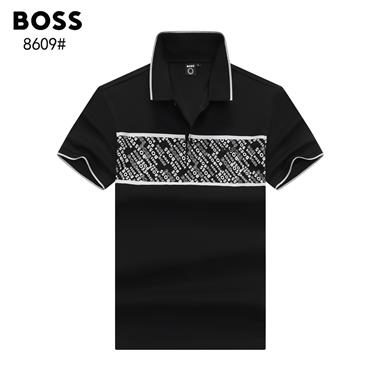 BOSS   2025夏季新款短袖POLO衫