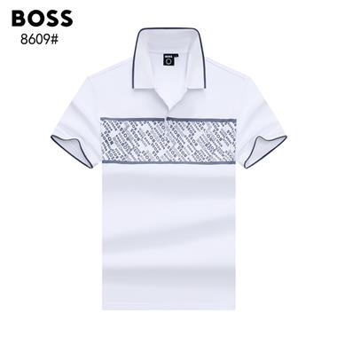 BOSS   2025夏季新款短袖POLO衫