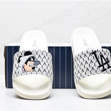 MLB Major League Basebal Slipper 休閑時尚 橡膠底 拖鞋