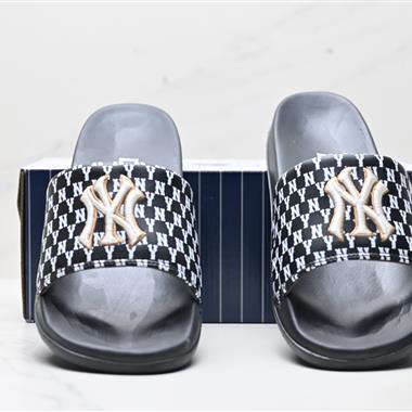 MLB Major League Basebal Slipper 休閑時尚 橡膠底 拖鞋