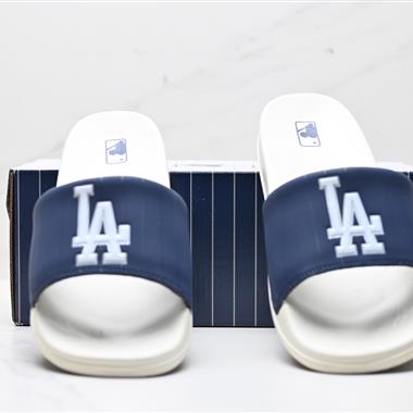 MLB Major League Basebal Slipper 休閑時尚 橡膠底 拖鞋