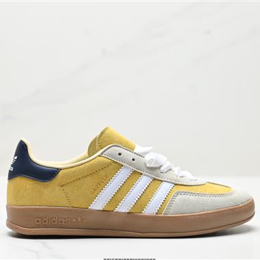 Adidas Originals Gazelle Indoor 三葉草休閑防滑耐磨低幫板鞋