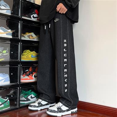 NIKE  2025夏季新款休閒牛仔褲