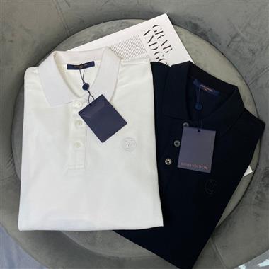 LouisVuitton   2025夏季新款短袖POLO衫  黑色