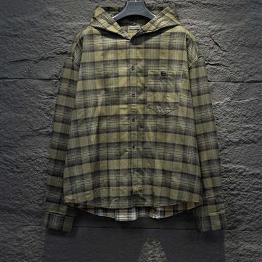 Balenciaga   2025夏季新款長袖襯衫  尺寸偏大