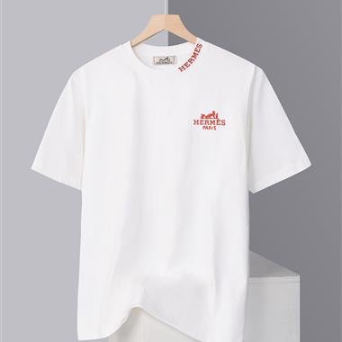 HERMES   2025夏季新款短袖T恤