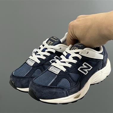 NewBalance NB878豬八皮松緊帶復古兒童運動鞋