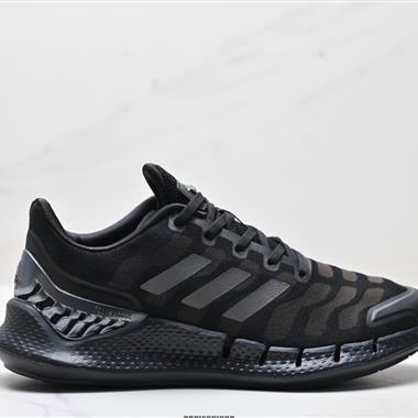 Adidas Climacool系列 織物 耐磨透氣 低幫 公路跑步鞋