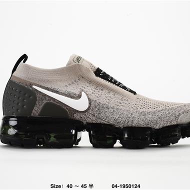 Nike Air VaporMax Flyknit 2.0 二大代氣墊套腳綁帶搭百慢跑鞋