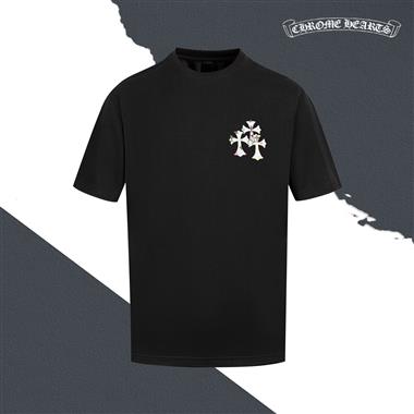 Chrome Hearts   2025夏季新款短袖T恤  尺寸偏大