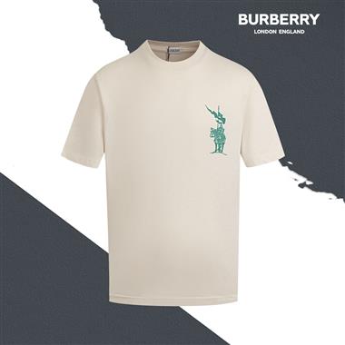 BURBERRY   2025夏季新款短袖T恤  尺寸偏大