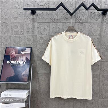 BURBERRY   2025夏季新款短袖T恤  尺寸偏大
