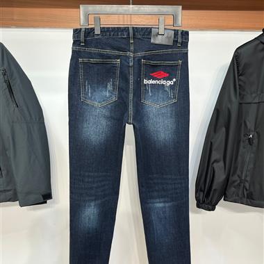 Balenciaga   2025夏季新款休閒牛仔褲