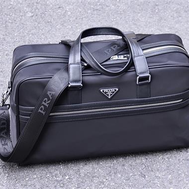 PRADA  2025新款男生時尚包包 尺寸：44-28-18CM