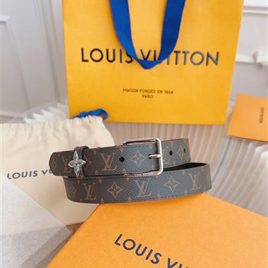 LOUIS VUITTON  2025新款時尚皮帶   2.5CM
