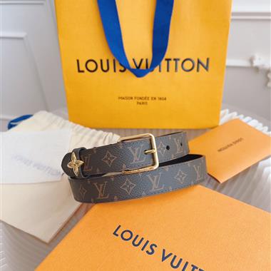 LOUIS VUITTON  2025新款時尚皮帶   2.5CM