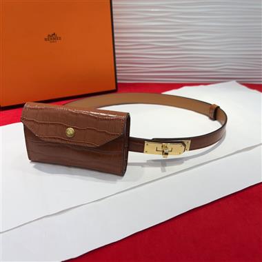 HERMES   2025新款時尚皮帶  1.8CM