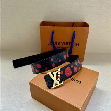 LOUIS VUITTON   2025新款時尚皮帶  4.0CM