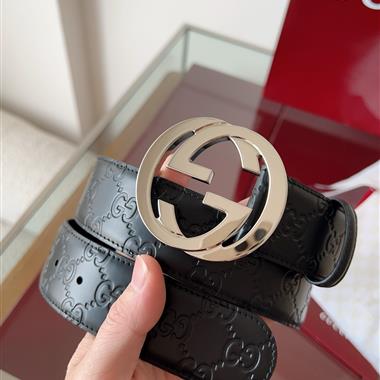 GUCCI   2025新款時尚皮帶  3.8CM