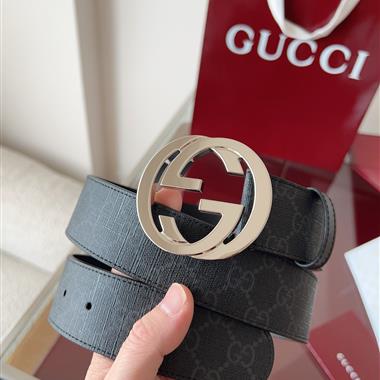 GUCCI   2025新款時尚皮帶  3.8CM