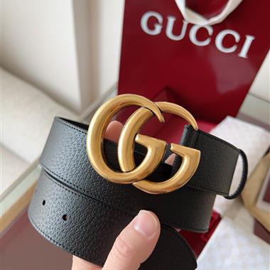 GUCCI   2025新款時尚皮帶  3.8CM