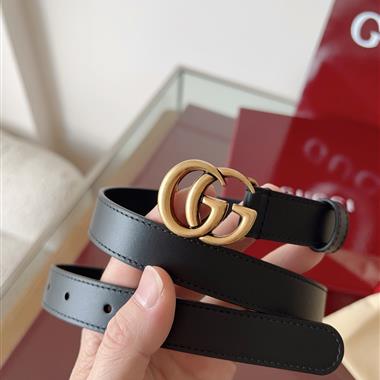 GUCCI   2025新款時尚皮帶  2.0CM