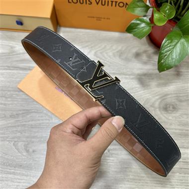 LOUIS VUITTON   2025新款時尚皮帶  4.0CM