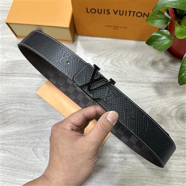 LOUIS VUITTON   2025新款時尚皮帶  4.0CM