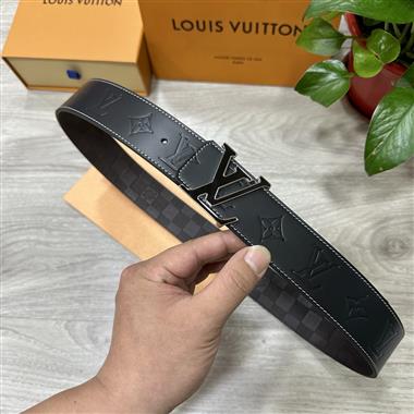 LOUIS VUITTON   2025新款時尚皮帶  4.0CM