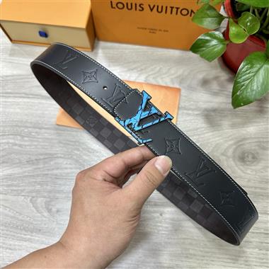 LOUIS VUITTON   2025新款時尚皮帶  4.0CM