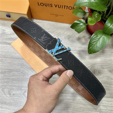 LOUIS VUITTON   2025新款時尚皮帶  4.0CM