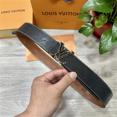 LOUIS VUITTON   2025新款時尚皮帶  4.0CM