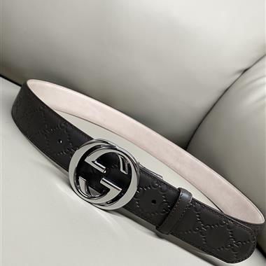 GUCCI   2025新款時尚皮帶  3.8CM