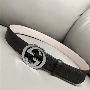 GUCCI   2025新款時尚皮帶  3.8CM