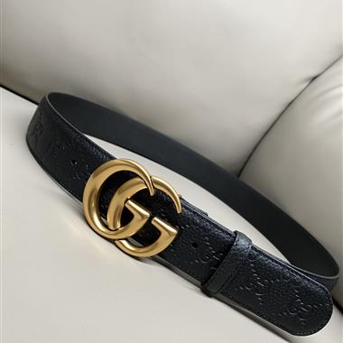 GUCCI   2025新款時尚皮帶  3.8CM