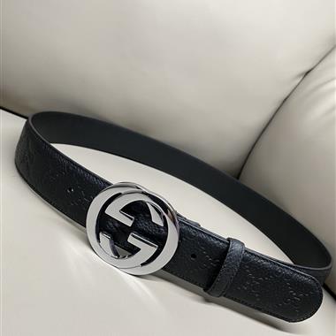 GUCCI   2025新款時尚皮帶  3.8CM