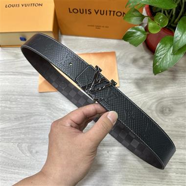 LOUIS VUITTON   2025新款時尚皮帶  4.0CM