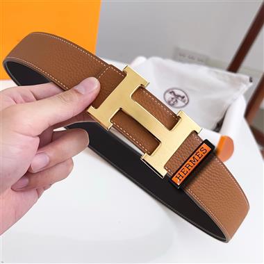 HERMES   2025新款時尚皮帶  3.8CM