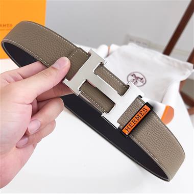 HERMES   2025新款時尚皮帶  3.8CM