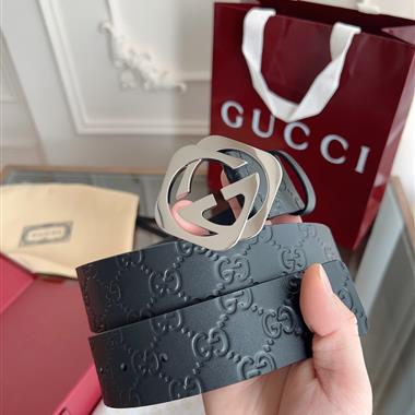 GUCCI   2025新款時尚皮帶  3.8CM
