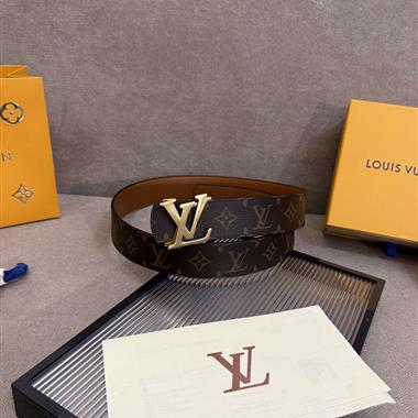 LOUIS VUITTON   2025新款時尚皮帶  4.0CM
